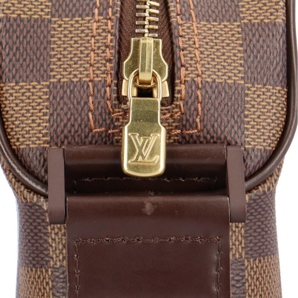 Louis Vuitton Olaf PM Damier Shoulder Bag Canvas N41442 Brown Unisex LOUIS VU... - Picture 8 of 8